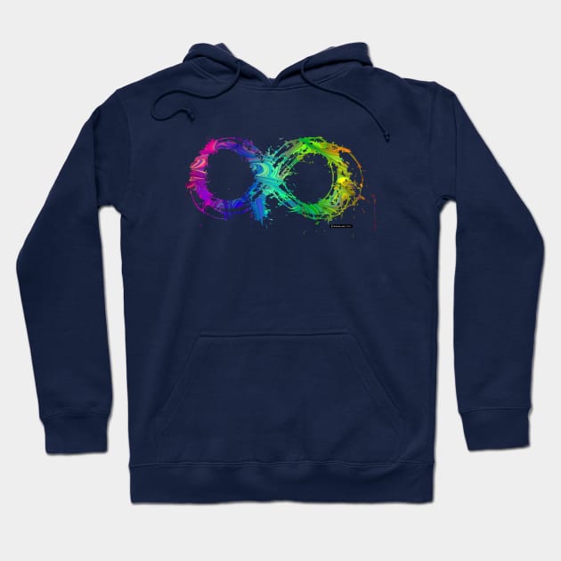 The Infinite Mess Hoodie by Autistamatic